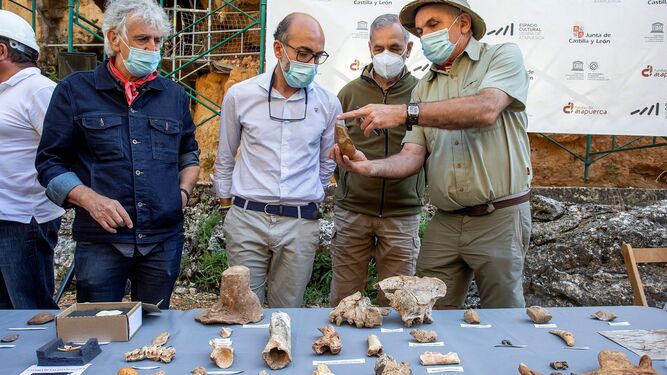 Presentación de los últimos hallazgos en Atapuerca.