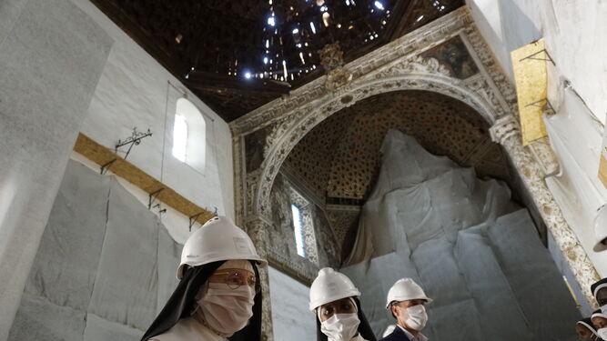 El convento de Madre de Dios necesita todavía 400.000 euros para culminar la restauración integral de la Iglesia.