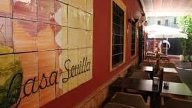 Fachada del restaurante Casa Sevilla