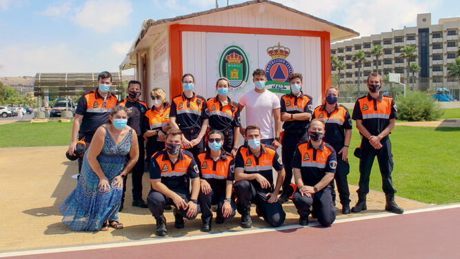Voluntarios de Protección Civil El Ejido.