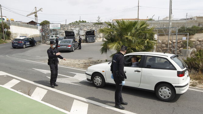 La actuación policial se llevó a cabo en la Carretera del Mamí