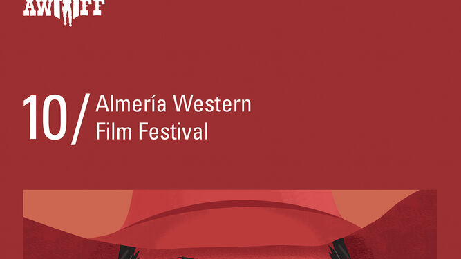 Cartel de la décima edición del Almería Western Film Festival.