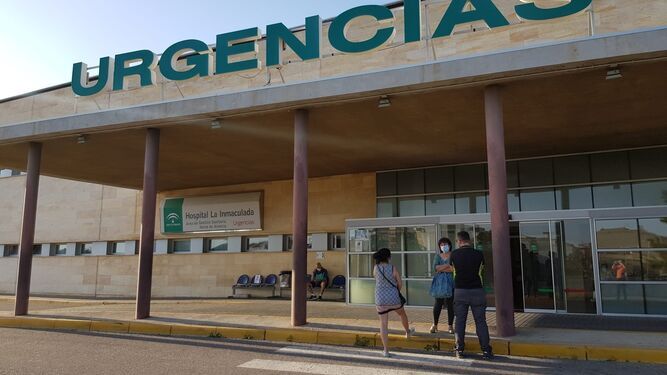 Servicio de Urgencias en el Hospital La Inmaculada.