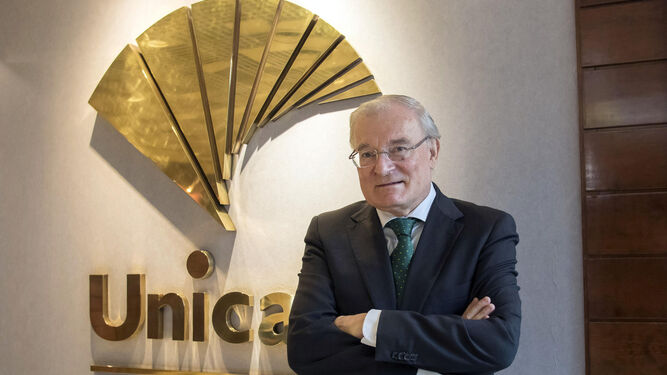 Manuel Azuaga es el presidente de Unicaja Banco.