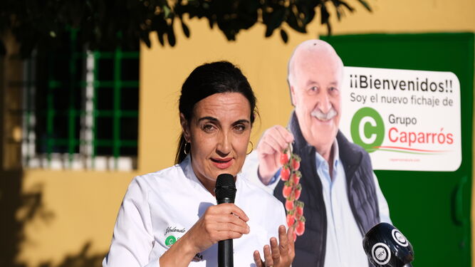Fotogaler&iacute;a presentaci&oacute;n de la chef Yolanda Garc&iacute;a como nuevo miembro del Grupo Caparr&oacute;s