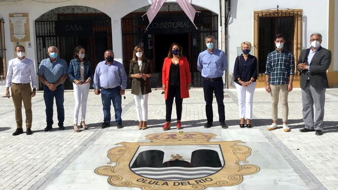 La consejera, Mari Carmen Crespo, visitó el municipio de Olula del Río