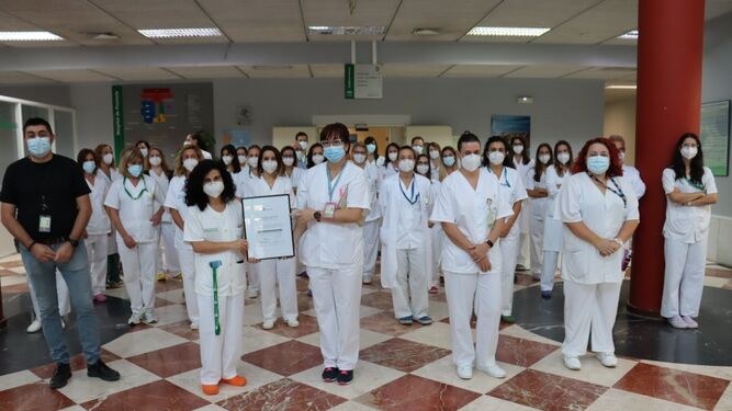 La Unidad de Ginecología y Obstetricia del Hospital de Poniente recibe la certificación de la Agencia de Calidad Sanitaria de Andalucía