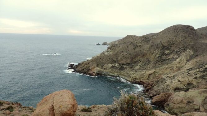 Ruta entre Los Escullos y San José, la costa del Parque Natural