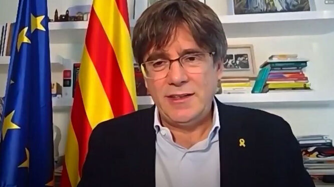 El fugado expresidente de la Generalitat, Carles Puigdemont, en una imagen reciente.