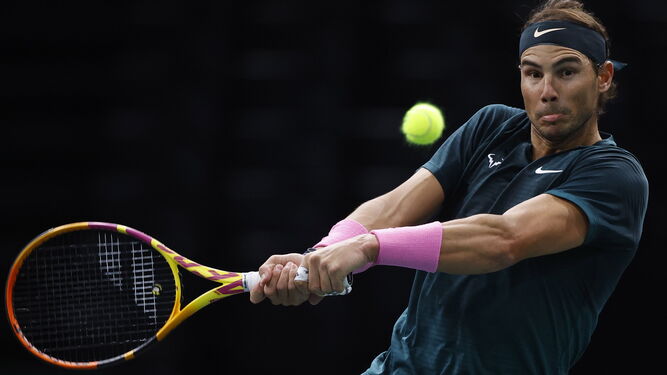 Nadal no pudo con Zverez en semifinales del torneo de París-Bercy