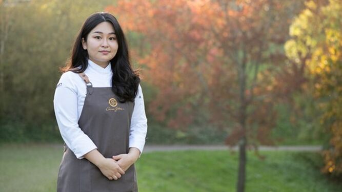 Yejin, concursante coreana-gaditana del Cinco Jotas Cooking Challenge