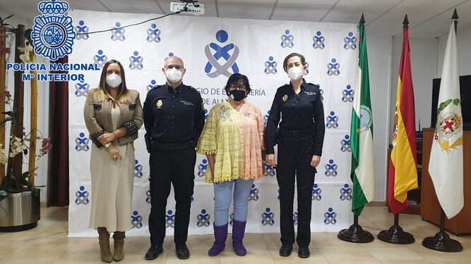La Policía Nacional en Almería y el Colegio Oficial de Enfermería se reúnen en torno a la prevención de las agresiones a los sanitarios