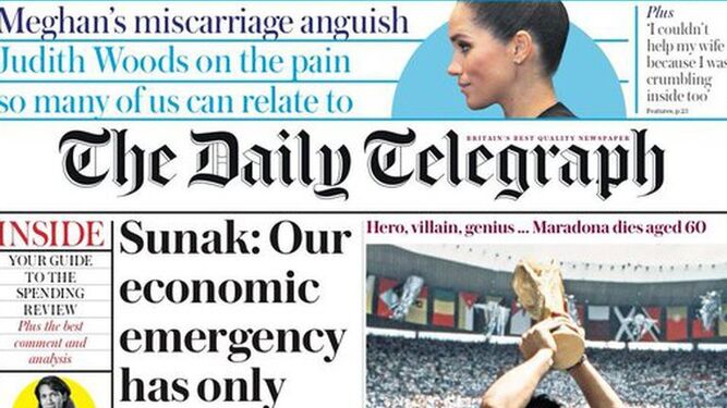'The Daily Telegraph', Reino Unido