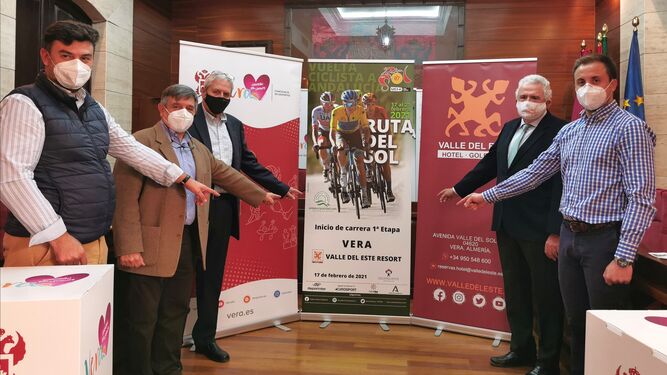 Vera será el punto de partida de la Vuelta Ciclista a Andalucía 2021 con una etapa que finalizará en la Geoda de Pulpí
