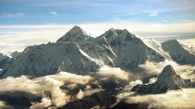 Una impresionante instantánea del Everest