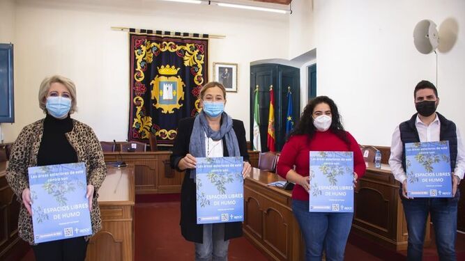 Níjar se une a la campaña   ‘Espacios sin humos’ de AECC
