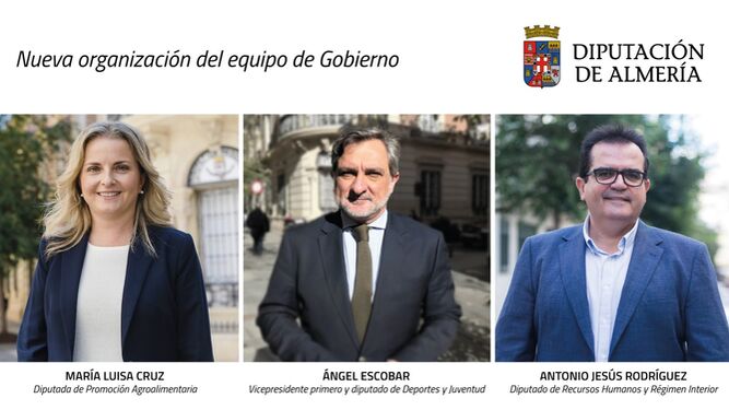 Javier Aureliano García remodela el equipo de Gobierno de Diputación