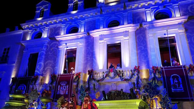 Los Reyes Magos regalan salud y alegría a los niños de Almería, en la Recepción del Ayuntamiento