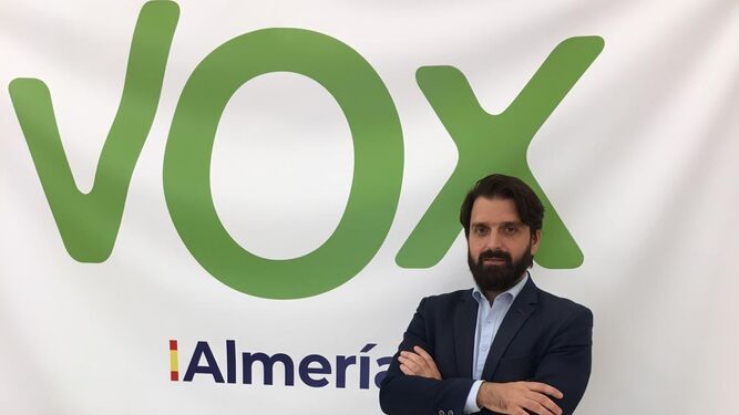 Juan Francisco Rojas, portavoz de Vox en el  Ayuntamiento de Almería
