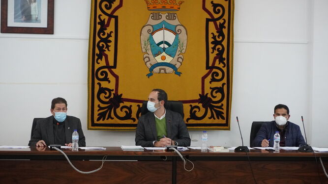 Imagen del Pleno extraordinario celebrado en Carboneras.