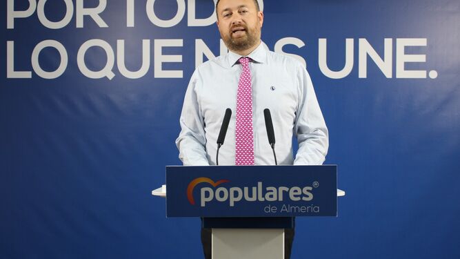 El parlamentario andaluz del Partido Popular de Almería, Ramón Herrera.