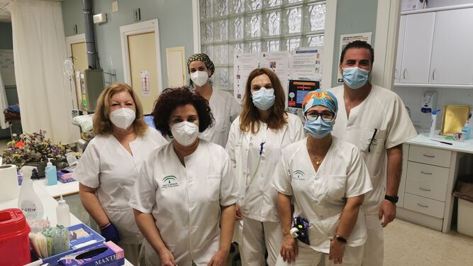 Unidad de Oncología Médica del hospital de Torrecárdenas liderada por la doctora Begoña Medina