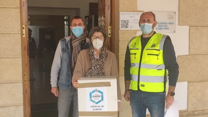 Huércal repartirá 35.000 mascarillas a partir de este miércoles para los vecinos del municipio