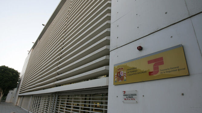 Sede de la Seguridad Social en Almería.