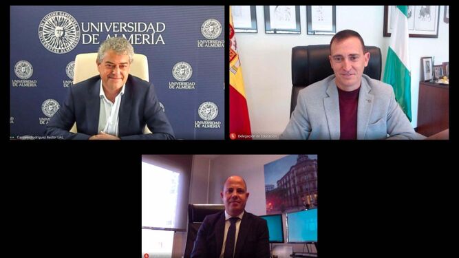 Presentación online de la I Feria Aula Almería ‘Construyendo tu futuro’.