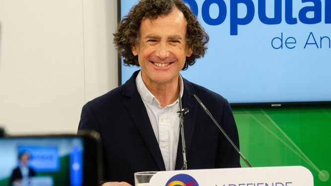 El parlamentario andaluz del Partido Popular de Almería Pablo Venzal