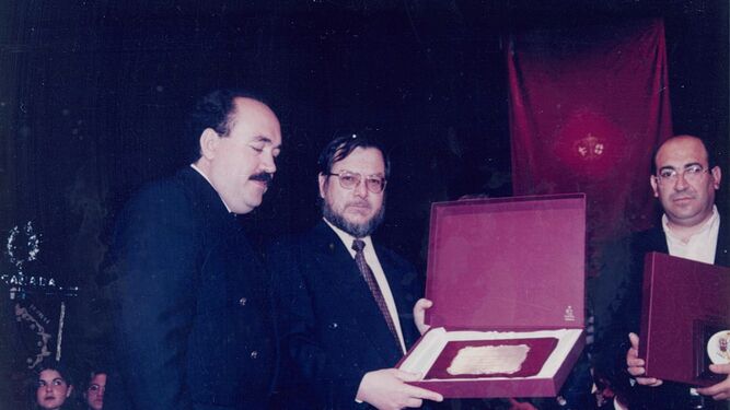 Exaltación de la Saeta 1998. Con Manuel Martínez y Niño de las Cuevas.