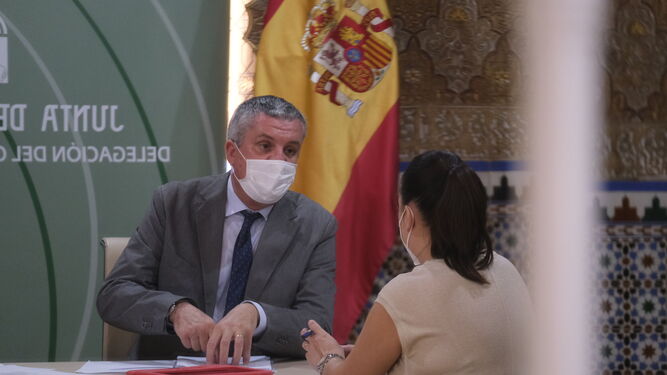 El delegado de Salud en Almería, Juan de la Cruz Belmonte Mena.