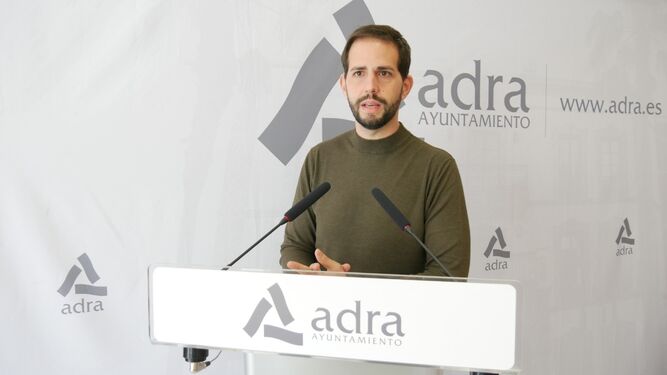 José Crespo, concejal de Jardines del Ayuntamiento de Adra.