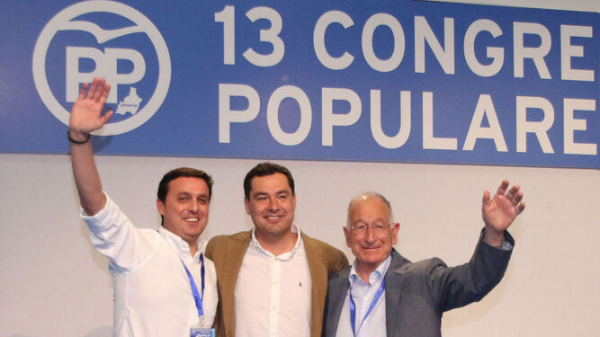 PP andaluz y Génova trabajan por una candidatura única en los congresos de Almería, Cádiz, Huelva y Jaén