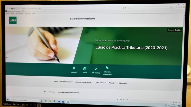 UNED Almería y la Agencia Tributaria organizan un curso virtual de práctica fiscal