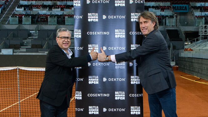 Cosentino vuelve a estar presente  en el Mutua Madrid Open.