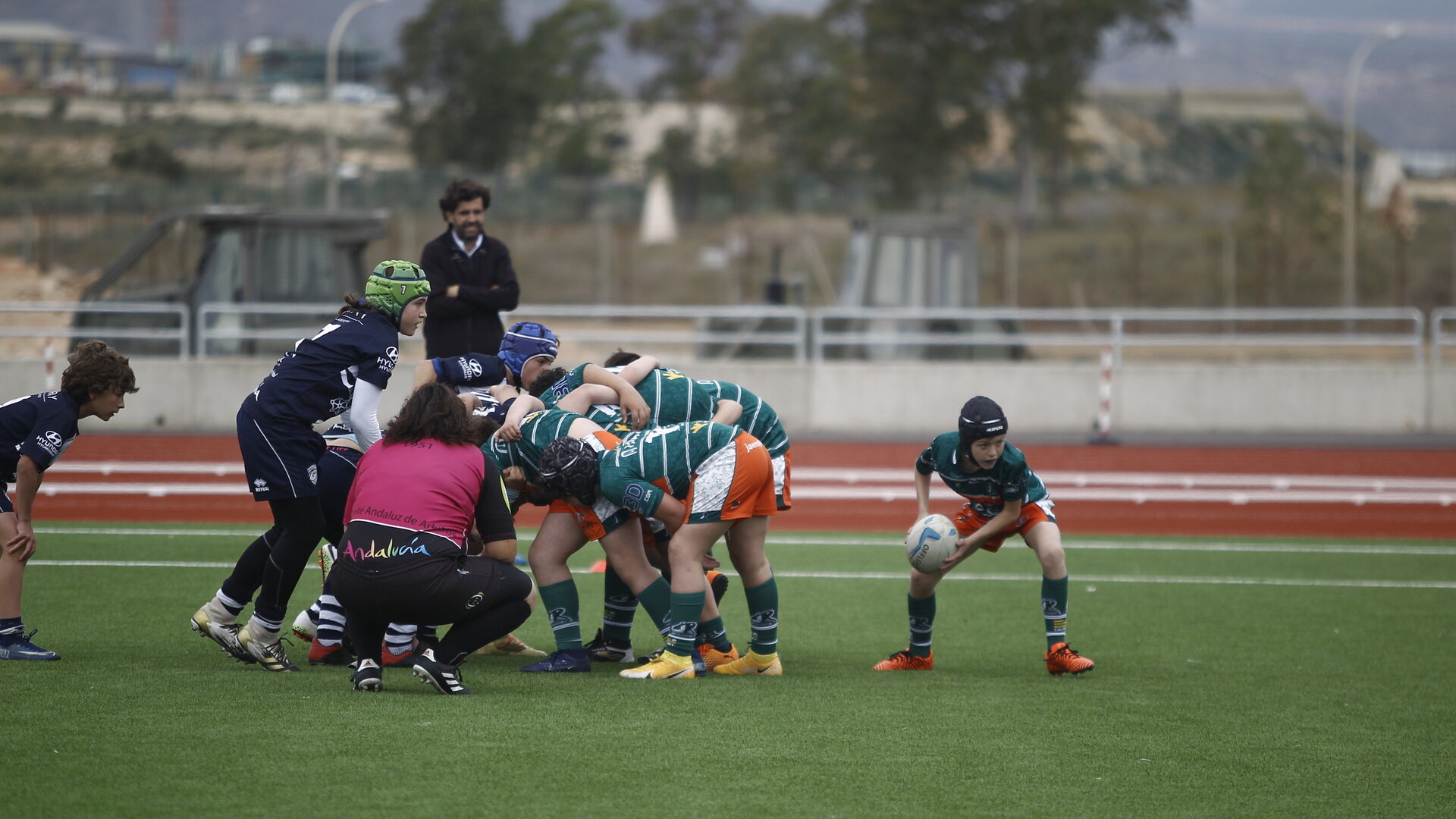 Fotogaler&iacute;a rugby sub-12 andaluz en la Base de La Legi&oacute;n. Viator (Almer&iacute;a)