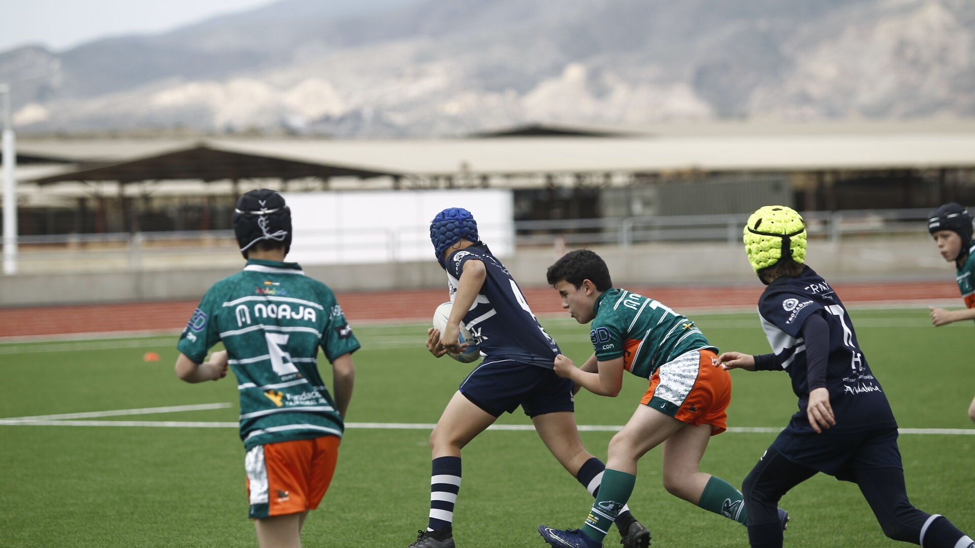 Fotogaler&iacute;a rugby sub-12 andaluz en la Base de La Legi&oacute;n. Viator (Almer&iacute;a)