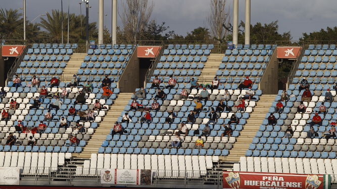 La afición pudo ver hace unas semanas al Almería B ante el Antequera.