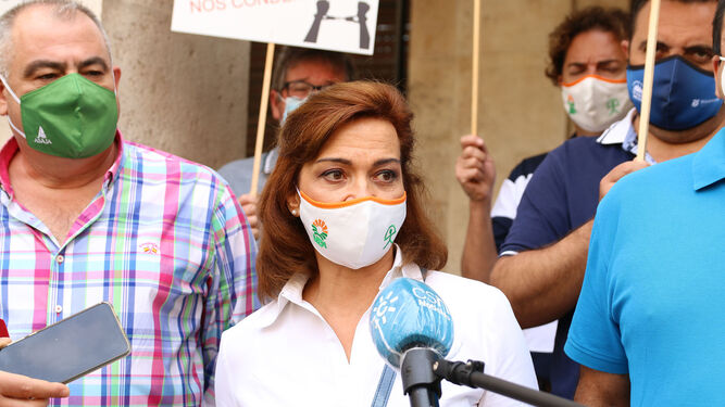 Francisca Iglesias, secretaria general de UPA Almería, en una imagen del pasado año
