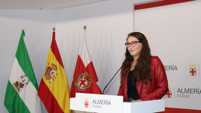 Carmen Mateos, portavoz municipal de Podemos