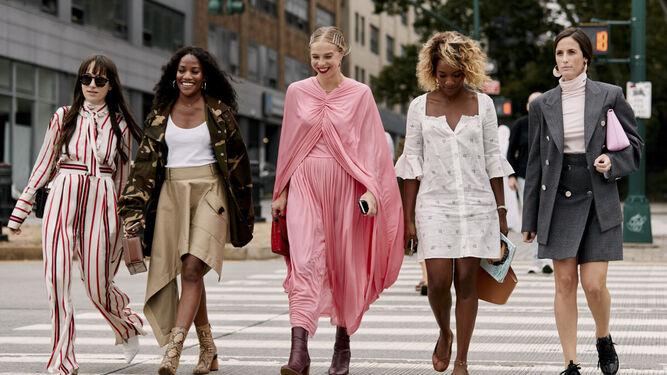 Desfile de la Semana de la Moda de Nueva York en 2019, el último antes de la pandemia.