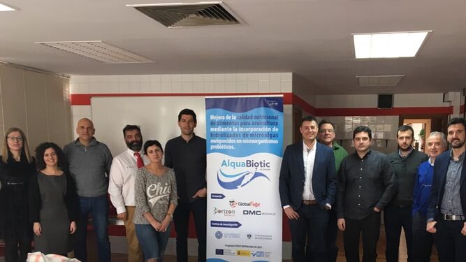 Participantes en el proyecto Alquabiotic, entre los que se incluye Biorizon Biotech