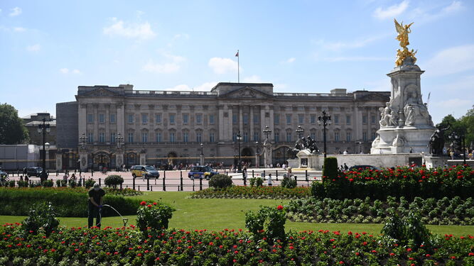 El Palacio de Buckingham, en Londres.