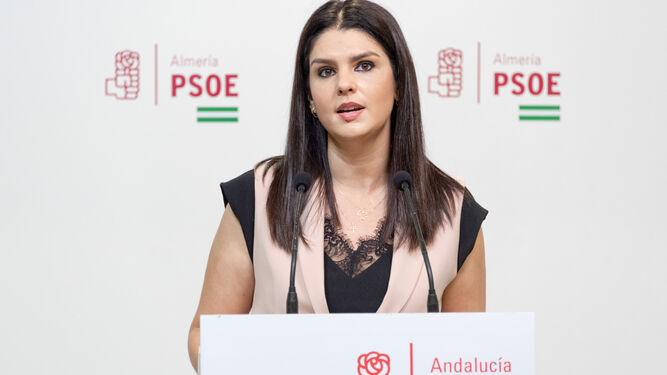 La parlamentaria del PSOE, Noemí Cruz.