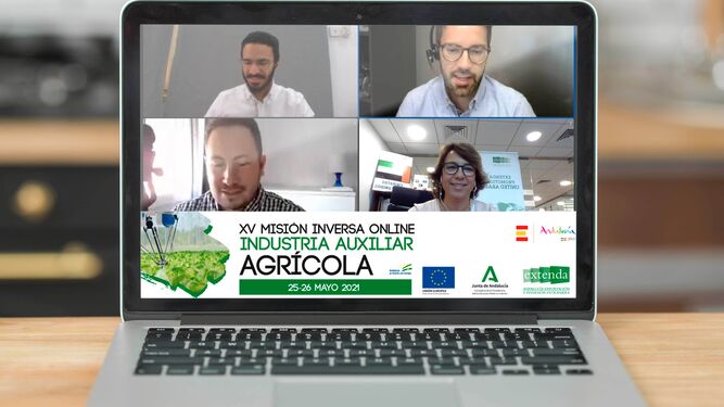 XV Encuentro de la Industria Auxiliar de la Agricultura en Almería celebrado de forma telemática