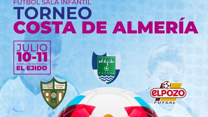 Cartel del I Torneo infantil 'Costa de Almería'