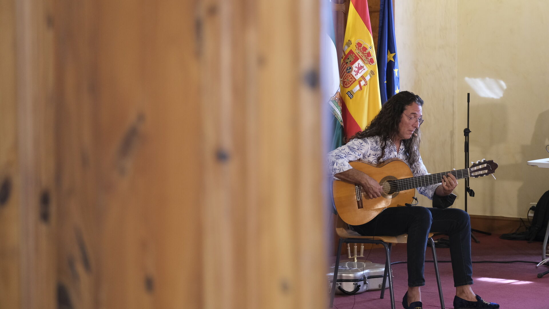 Fotogaler&iacute;a curso de guitarra flamenca de Tomatito. Almer&iacute;a