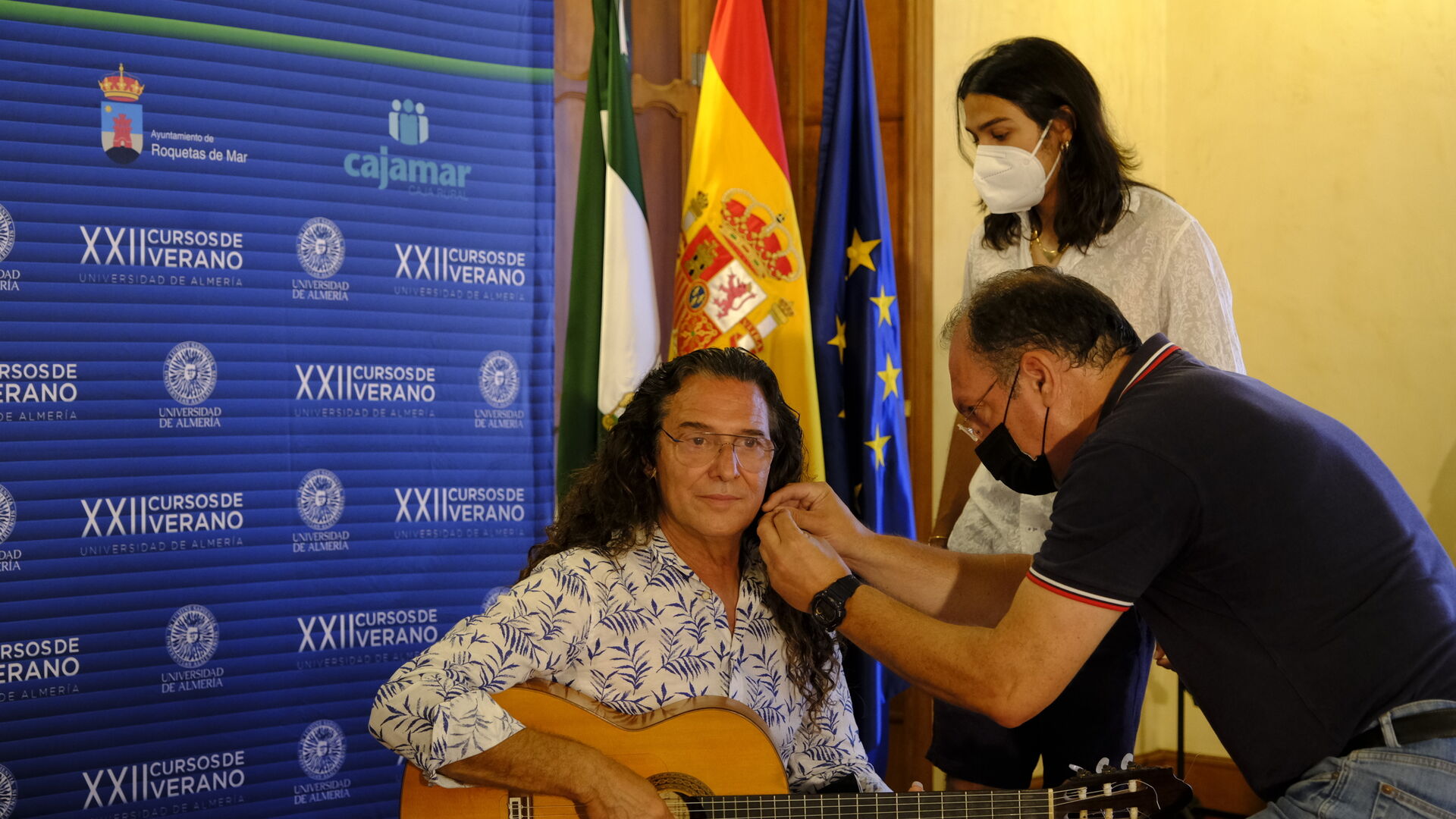 Fotogaler&iacute;a curso de guitarra flamenca de Tomatito. Almer&iacute;a
