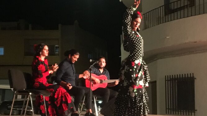 Baile flamenco el pasado año.